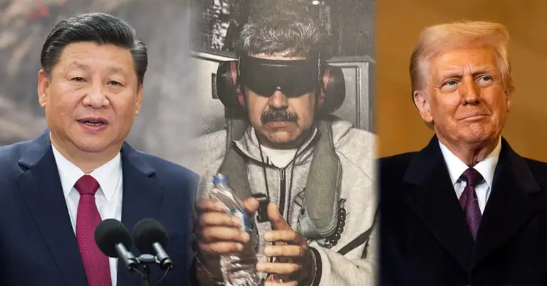 শি জিন পিং, নিকোলাস মাদুরো ও ডোনাল্ড ট্রাম্প